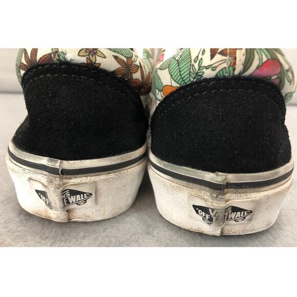 Vans Old Skool Multi Tropic Canvas Suede Shoes Sz 8.5 Womens - Picture 5 of 12